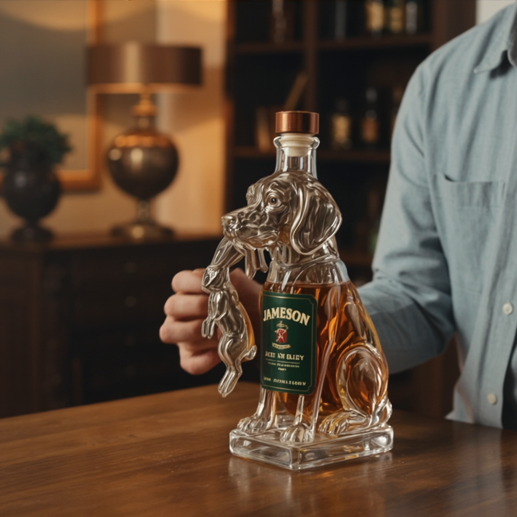 Lahev whisky - Vydání Pes