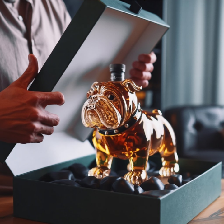 Lahev whisky - Bulldog edice