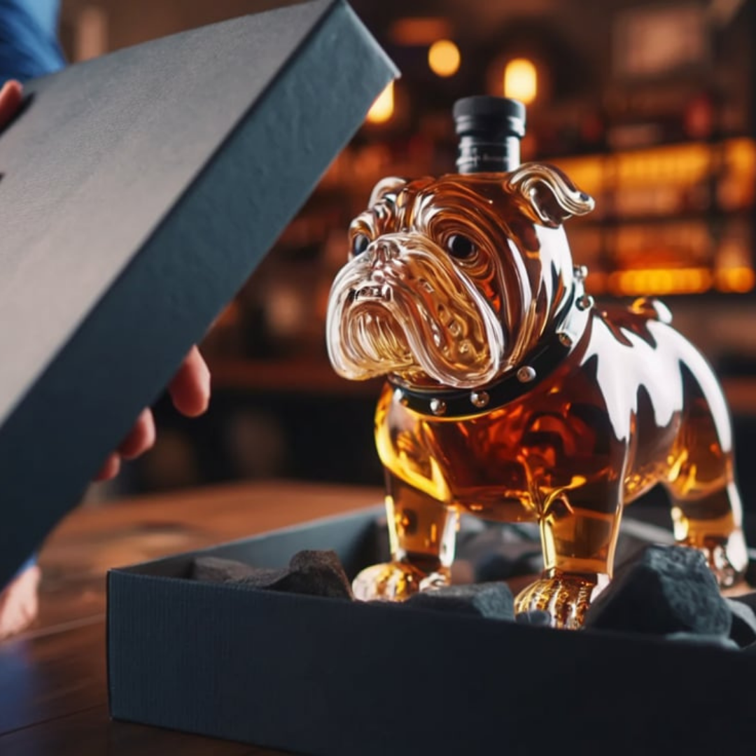 Lahev whisky - Bulldog edice