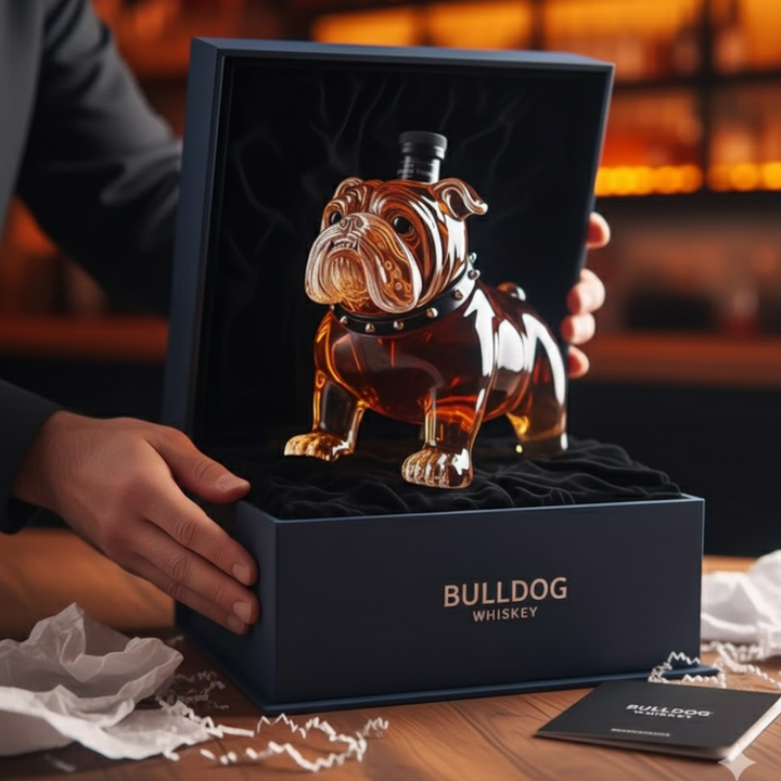 Lahev whisky - Bulldog edice