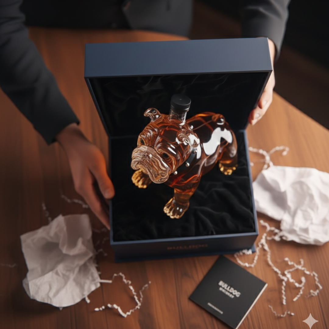 Lahev whisky - Bulldog edice