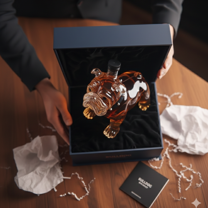 Lahev whisky - Bulldog edice