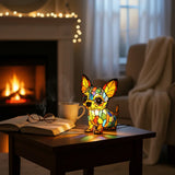 Přívěsek - Lampa ve vitrážích