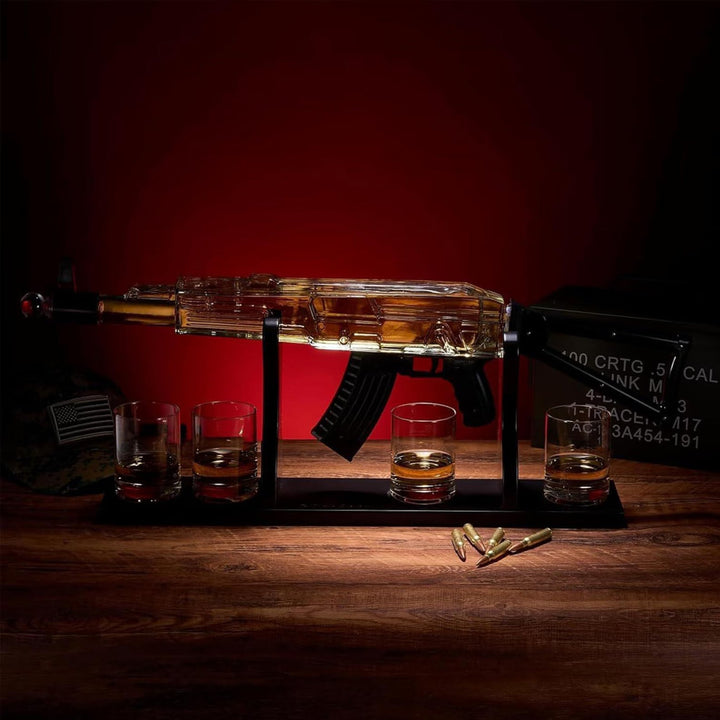 Láhev whisky - Vydání AK-47