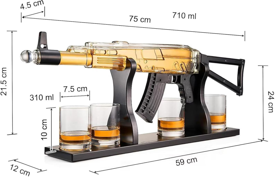 Láhev whisky - Vydání AK-47