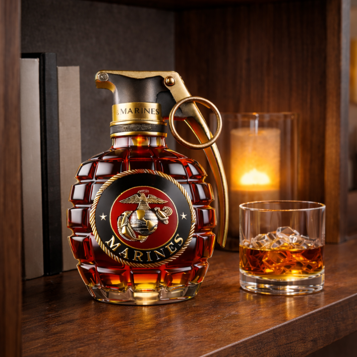 Lahev na whisky - Granátové vydání