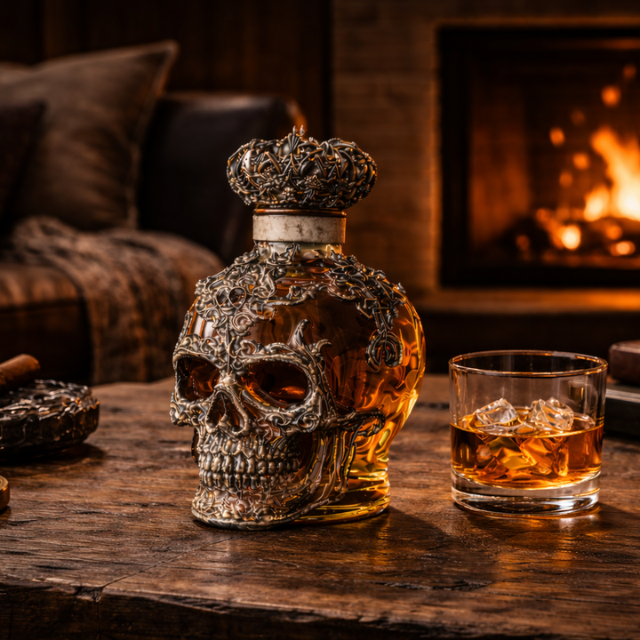 Láhev na whisky - Edice Lebka