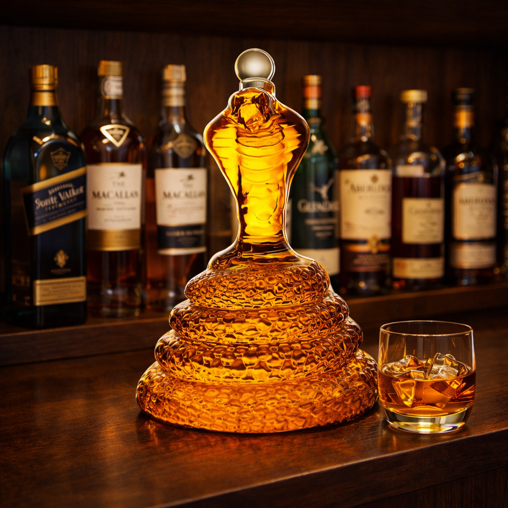 Lahev whisky - Cobra edice