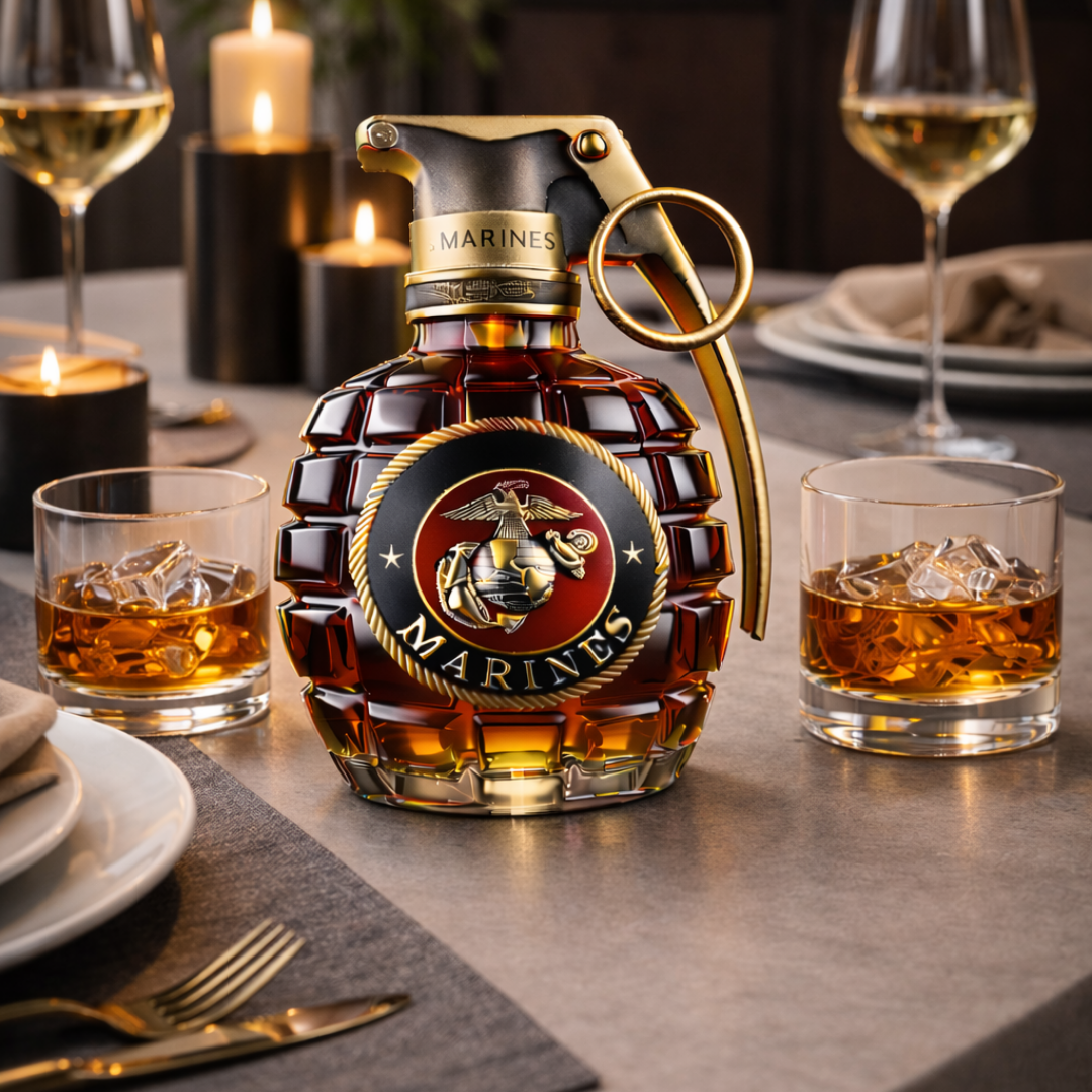 Lahev na whisky - Granátové vydání