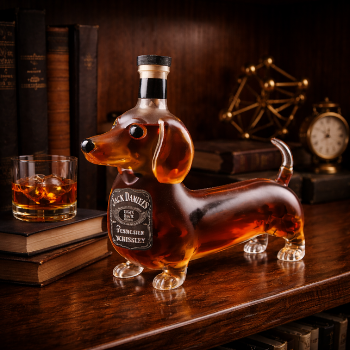 Boca viskija Jack Daniel's - Edice Pes Basset