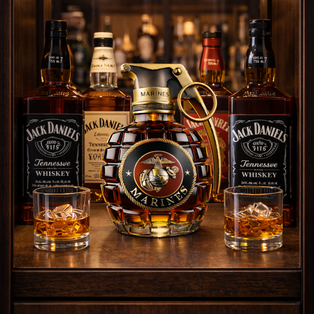 Lahev na whisky - Granátové vydání