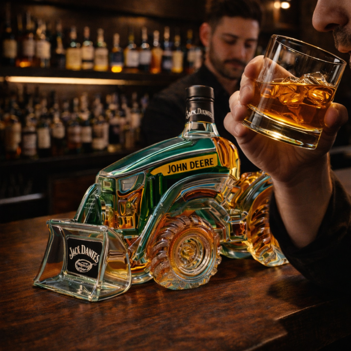 Lahev whisky Jack Daniel's - Traktor edice