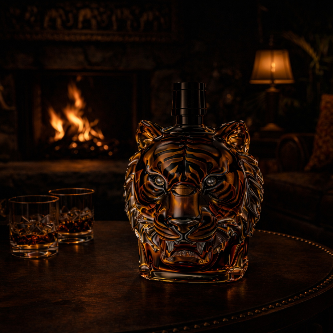 Láhev whisky - Tygří edice