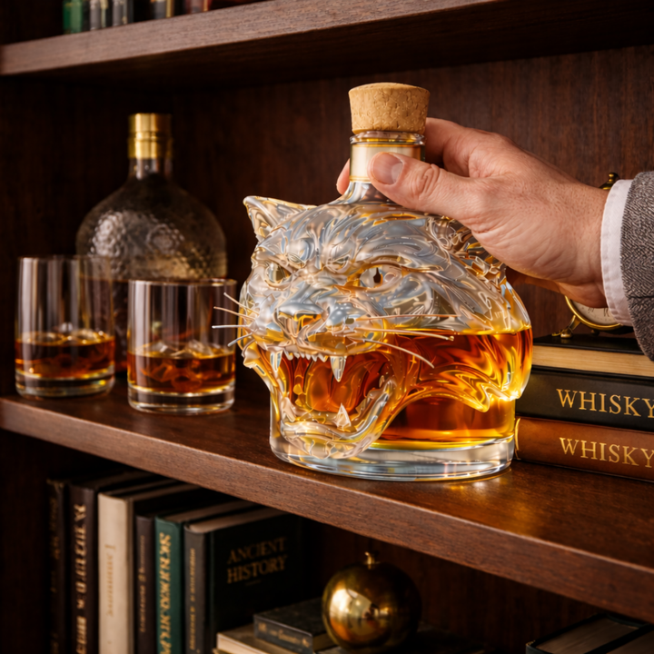 Lahev na whisky - Tygří edice