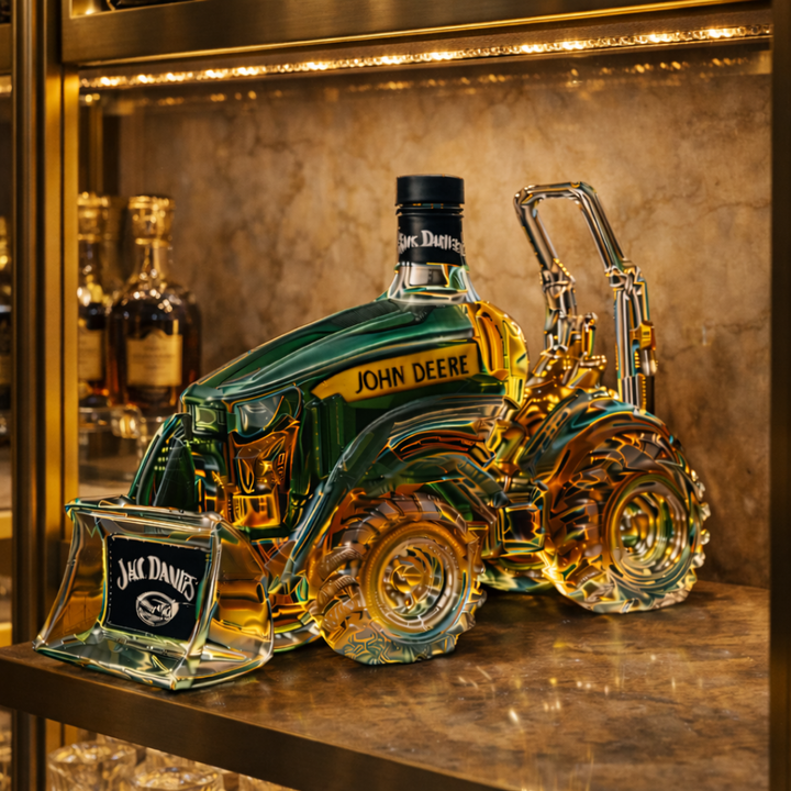 Lahev whisky Jack Daniel's - Traktor edice