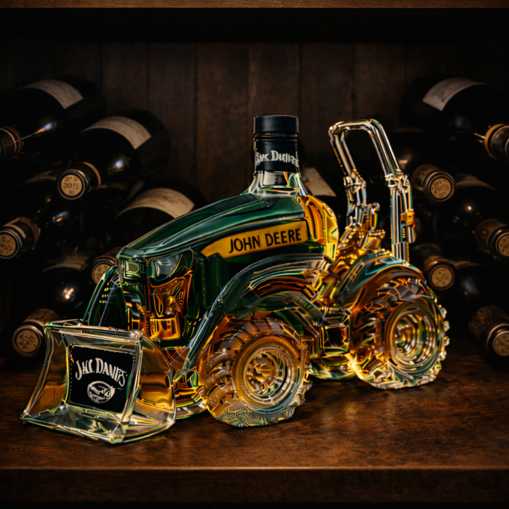 Lahev whisky Jack Daniel's - Traktor edice