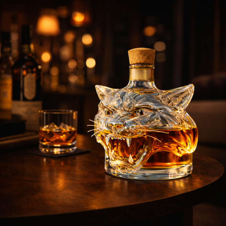 Lahev na whisky - Tygří edice