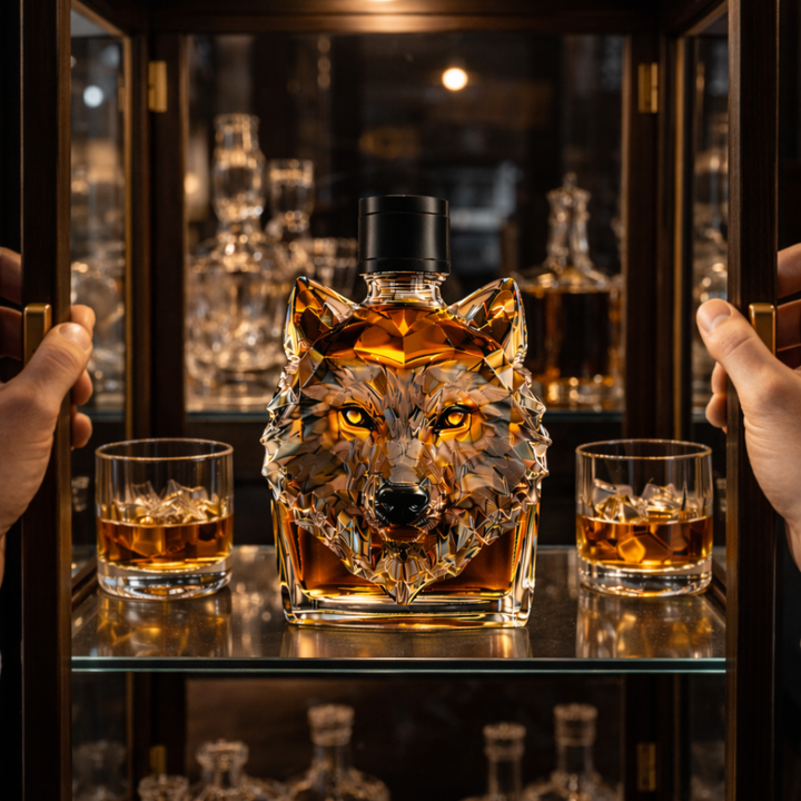 Láhev od Whisky - Vydání Vlka