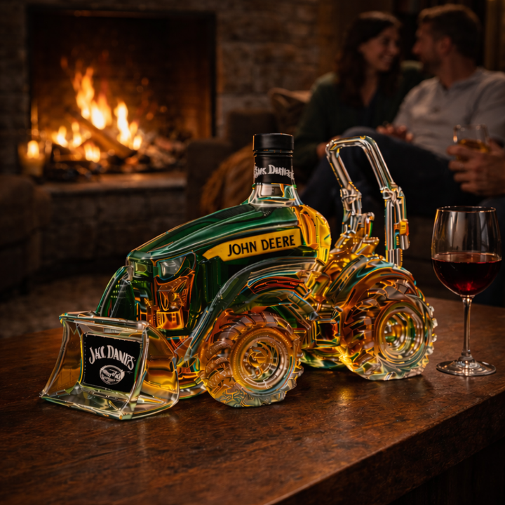 Lahev whisky Jack Daniel's - Traktor edice