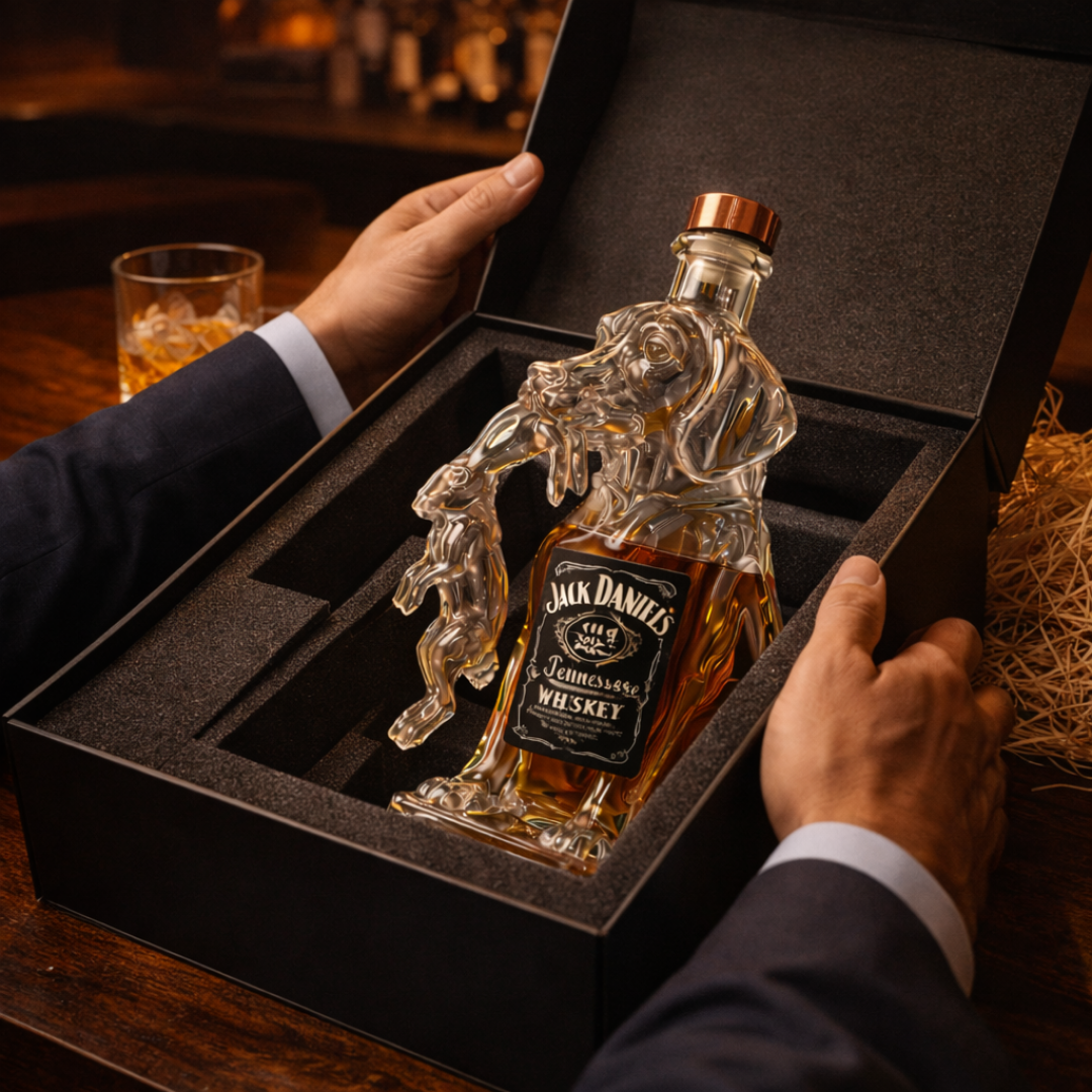Lahev whisky - Vydání Pes