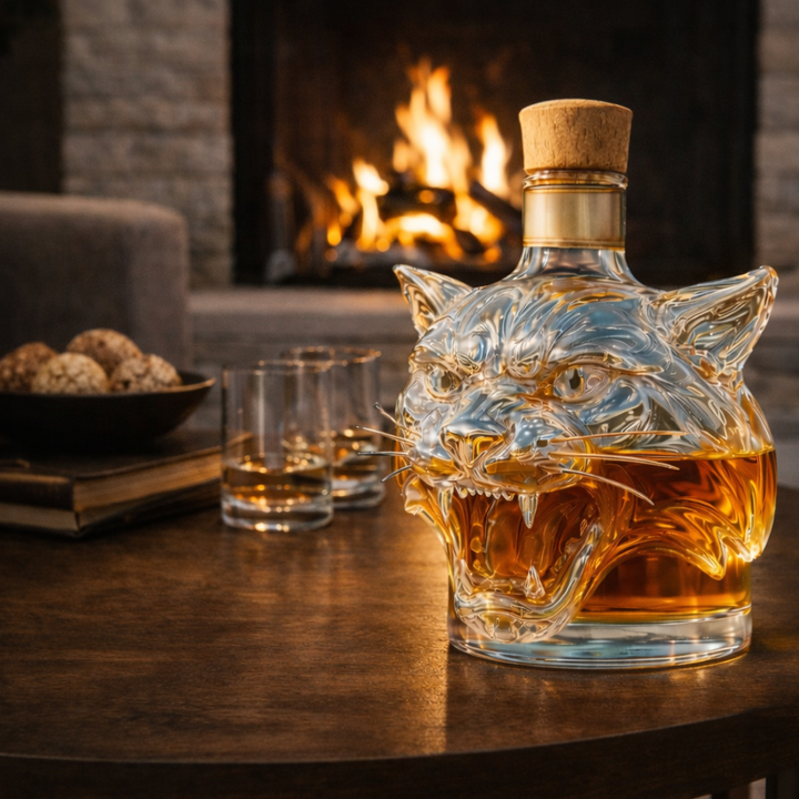 Lahev na whisky - Tygří edice