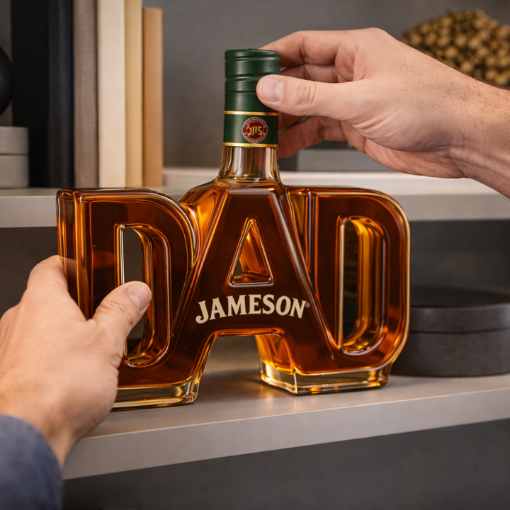 Láhev whisky Jack Daniel's - Edice Táta