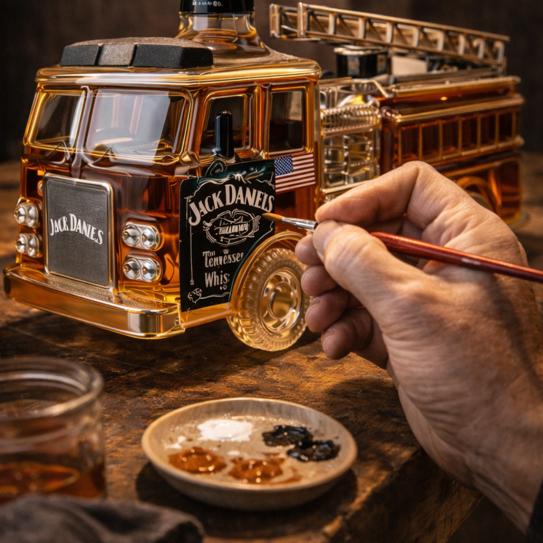 Jack Daniel's Whisky - Speciální Edice Hasičského Vozidla