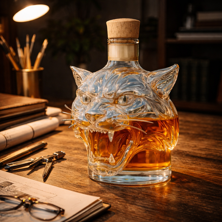 Lahev na whisky - Tygří edice