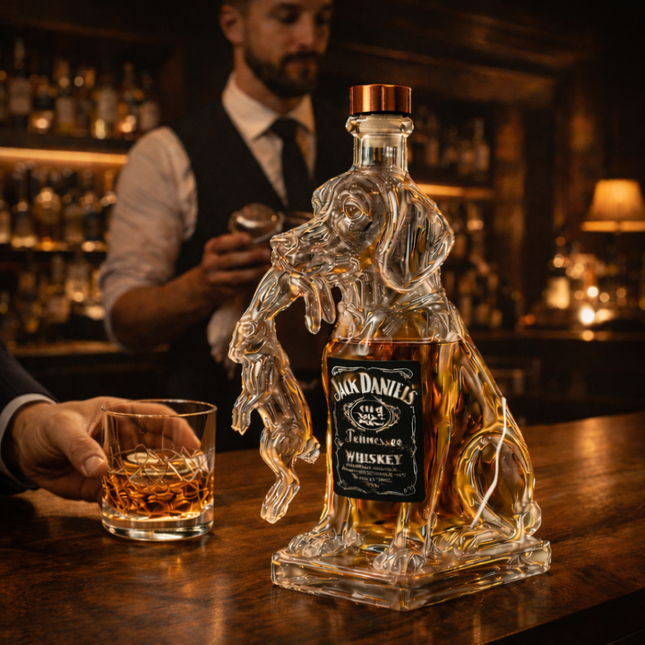 Lahev whisky - Vydání Pes
