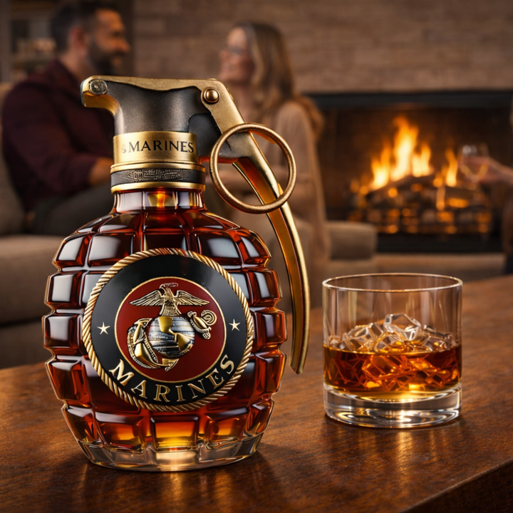 Lahev na whisky - Granátové vydání