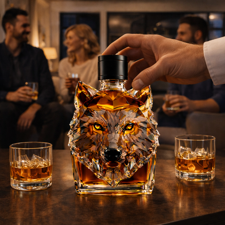 Láhev od Whisky - Vydání Vlka