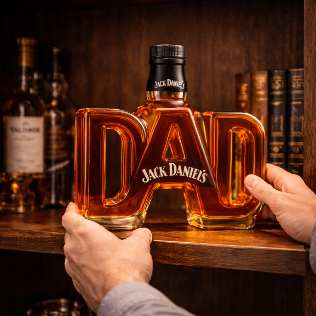 Láhev whisky Jack Daniel's - Edice Táta