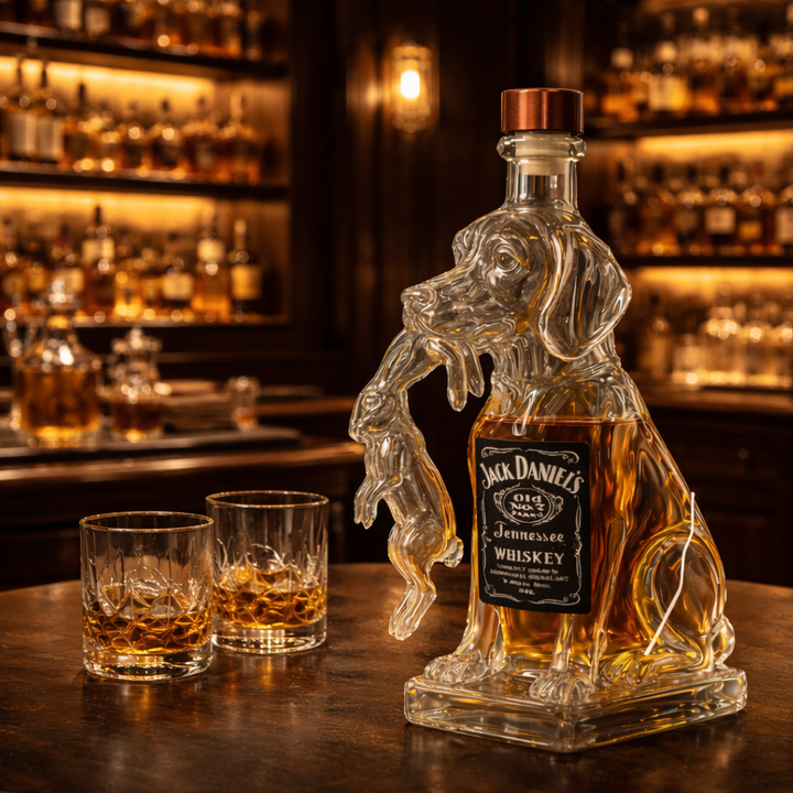 Lahev whisky - Vydání Pes