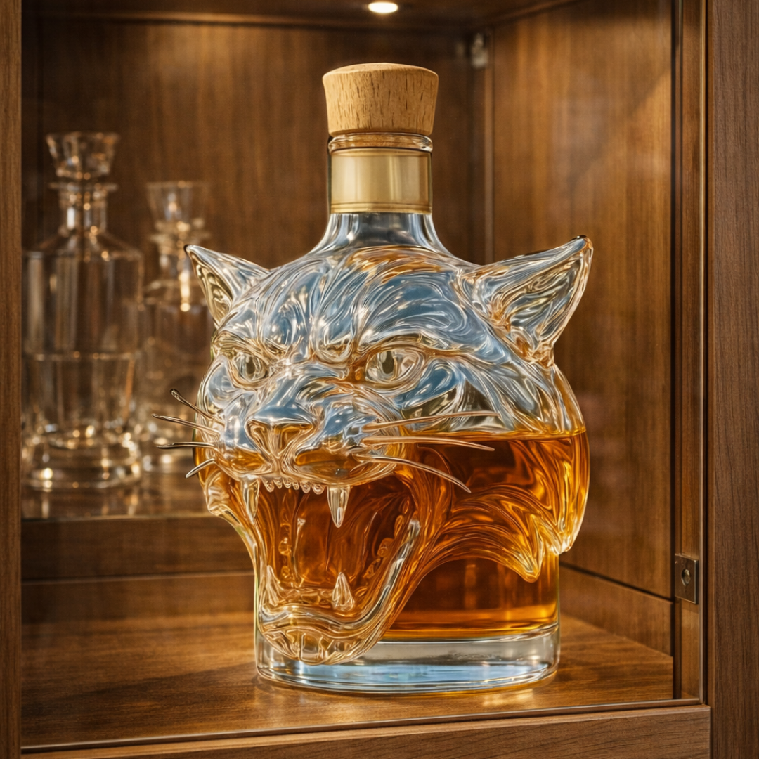 Lahev na whisky - Tygří edice