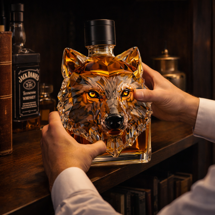 Láhev od Whisky - Vydání Vlka