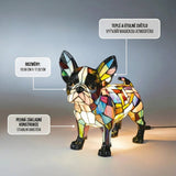 Hugo - Lampa ve vitrážích